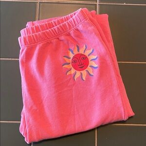 Wildfox Del Sol Bubblegum Joggers